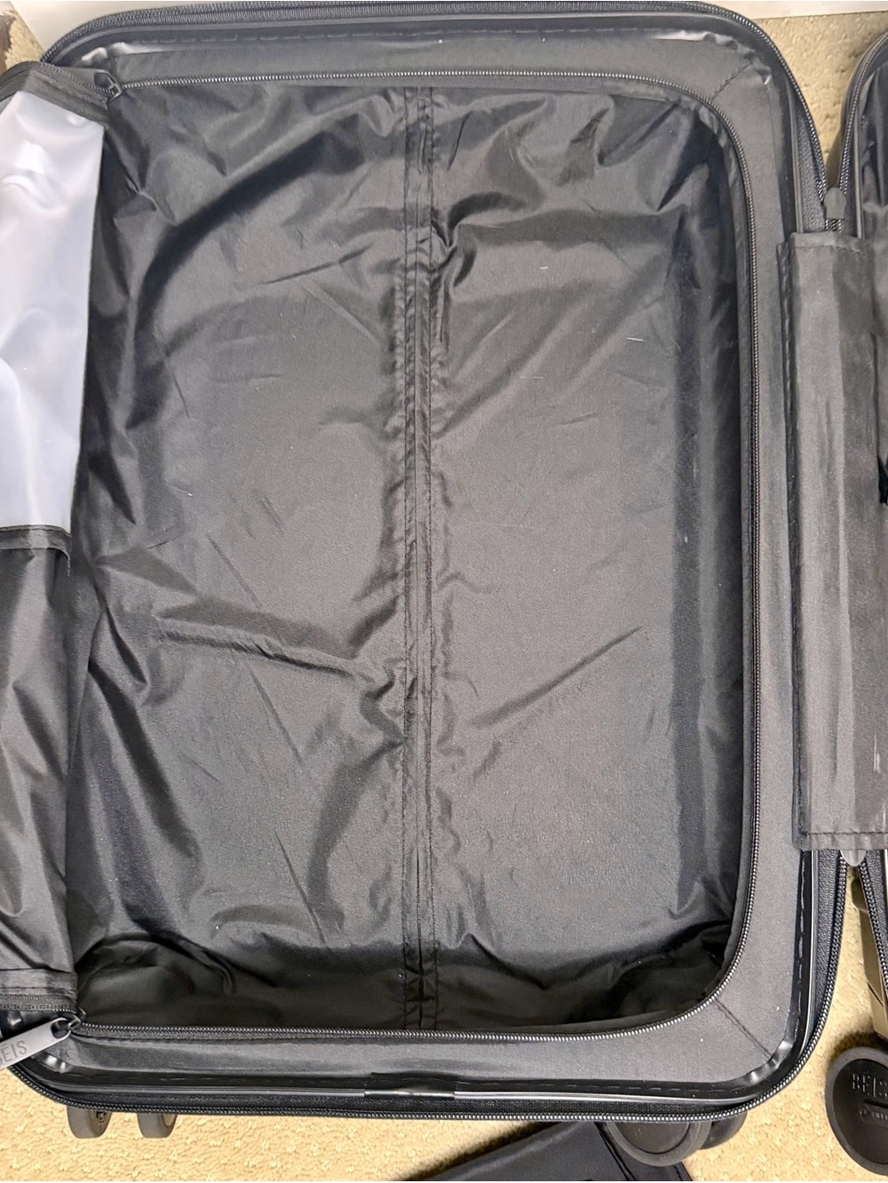 BEIS Black Small Carry-On Spinner Suitcase - Picture 12 of 15